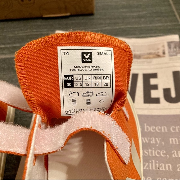 NIB VEJA sneakers size 12.5US/30EUR - Picture 7 of 7